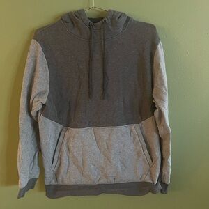 Gray Two-Tone Men's Hoodie